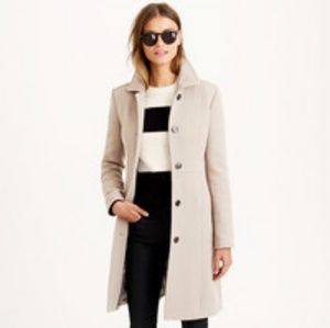 Jcrew Italian Double cloth Wool Ladyday Coat